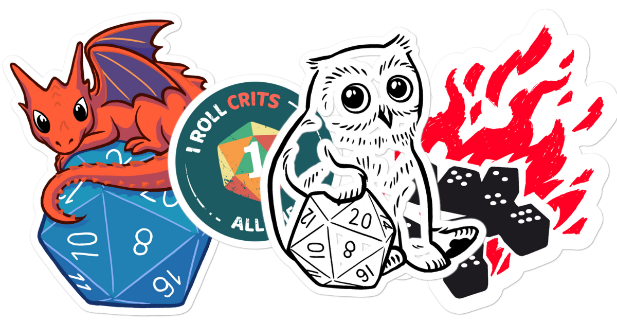 D&D Player Gifts by 2-Minute Tabletop | Unique & Custom Designed
– 2-Minute Tabletop Merchandise