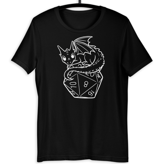 Baby Dragon D&D Player T-Shirt