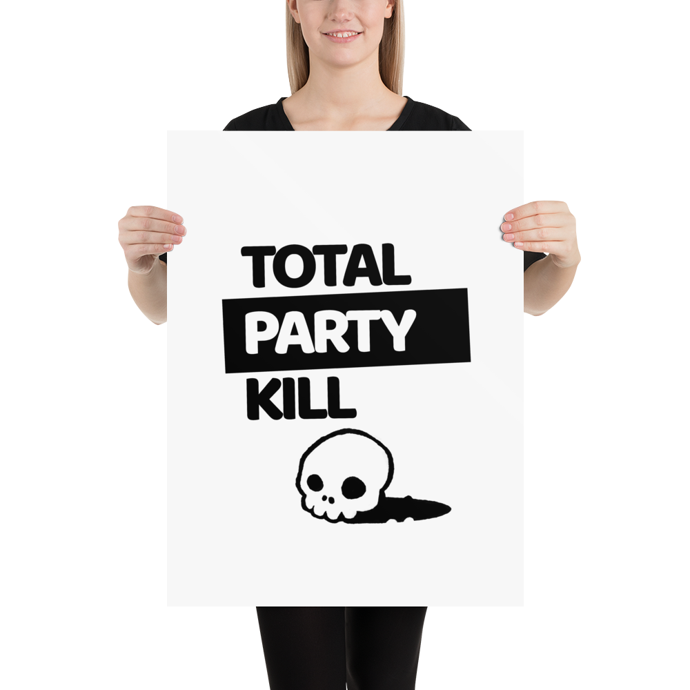 Total Party Kill (TPK) Poster