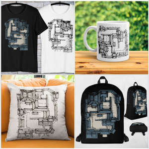 Samurai Castle Map Merchandise: Best Gifts For Tabletop RPG Players