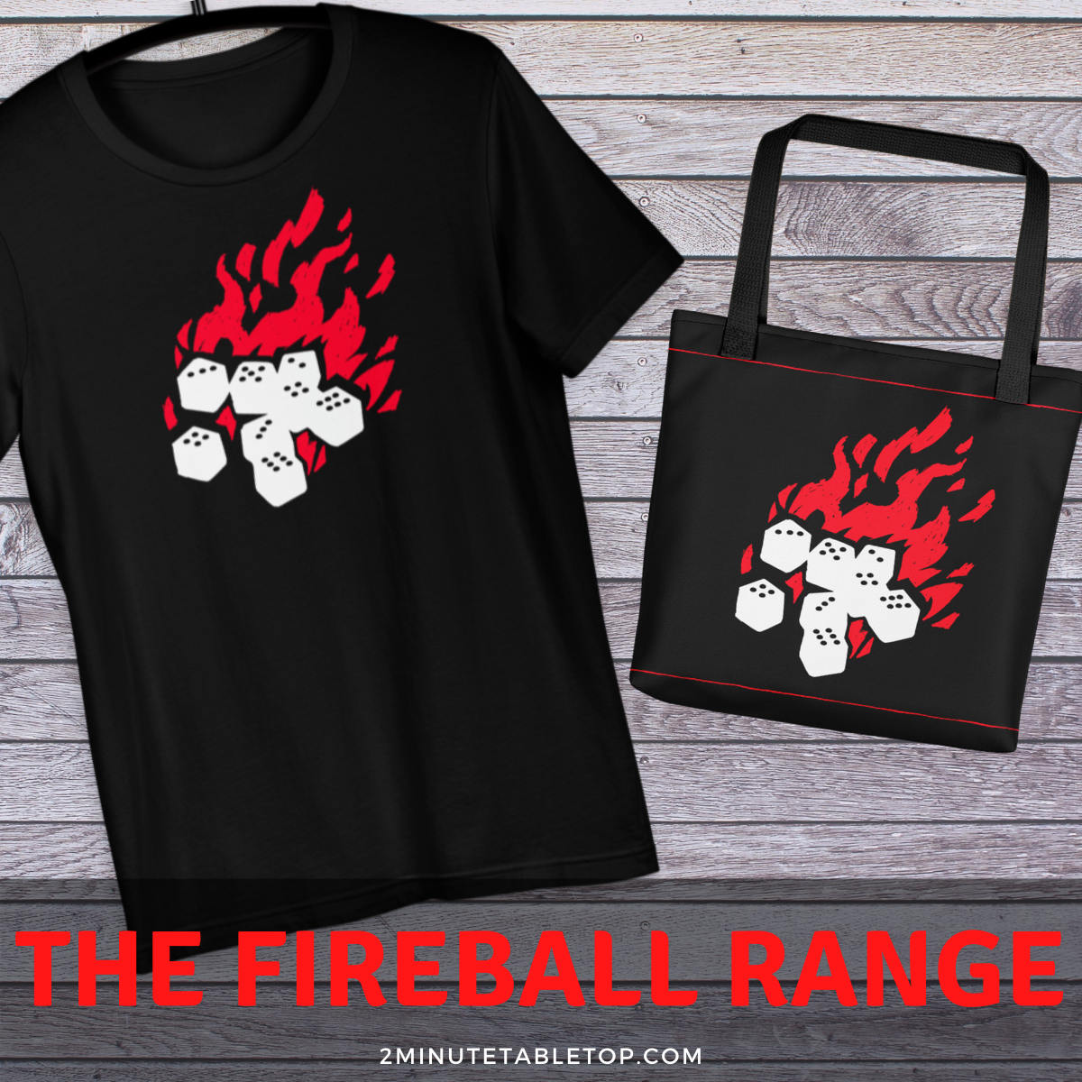 Fireball Merch Ringer The Fireball Range For Dungeons And Dragons Players – 2-Minute Tabletop ...