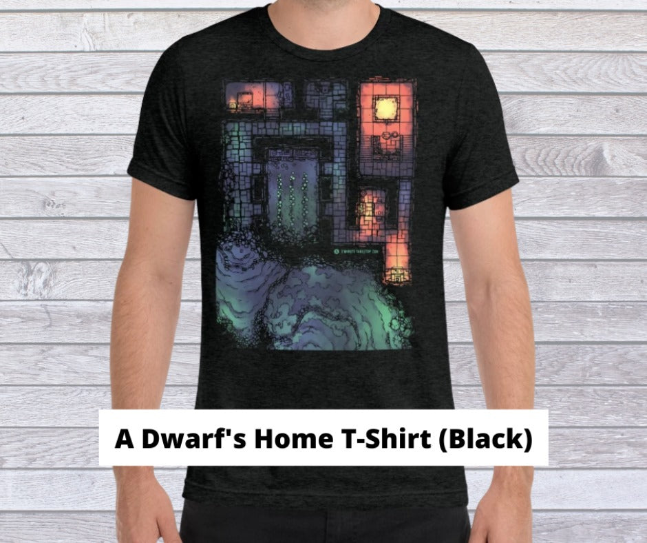 A Dwarf's Home T-Shirt or the Hero Tokens All-Over Print T-Shirt?