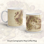 Arvyre Cartographic Map Coffee Mug