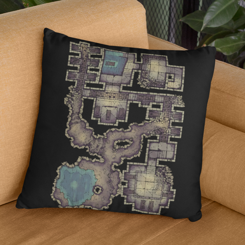 Forgotten Crypt Pillowcase for D&D players