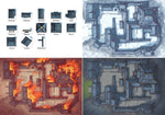 Japanese Castle Battle Map Pack (Digital): FREE With Any Shirt, Hoodie or Backpack