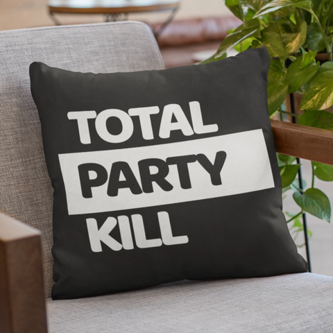 Total Party Kill (TPK) Pillow Case