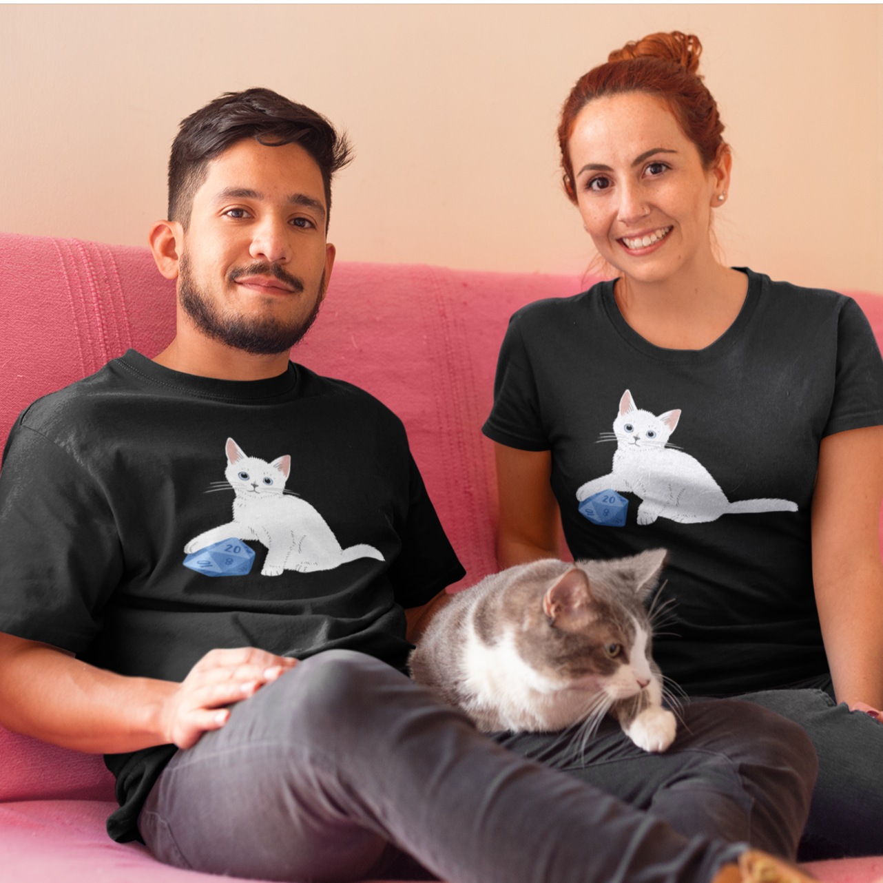 DnD Cat Lover T-Shirt