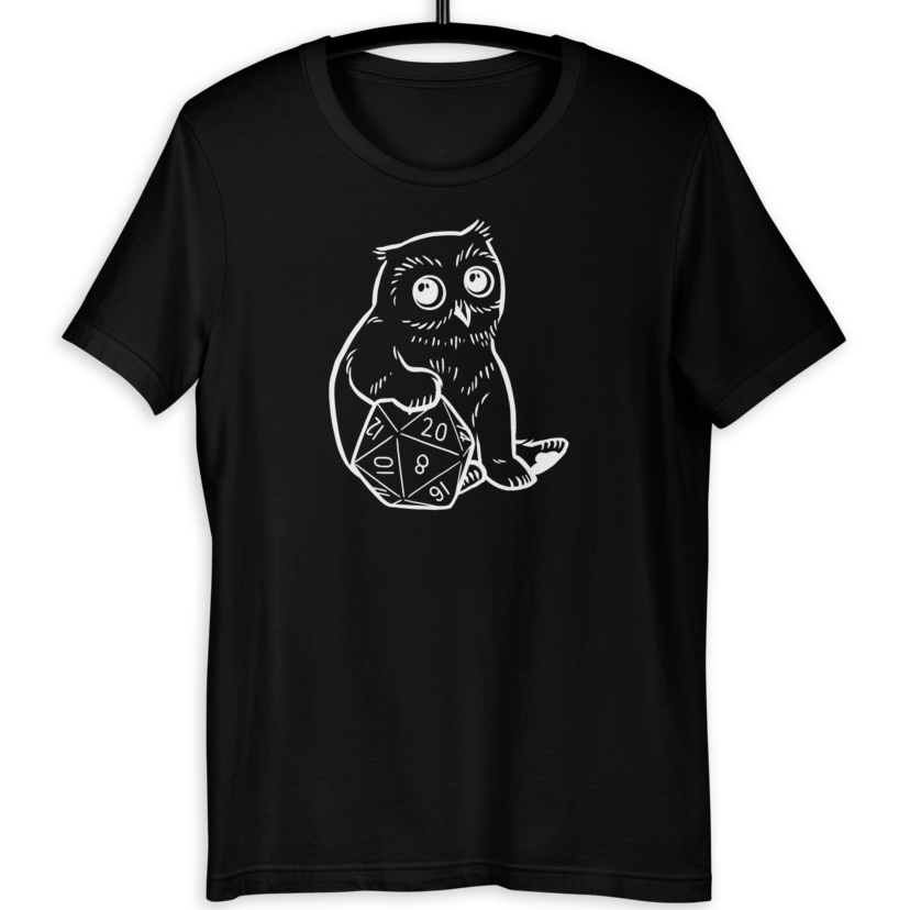 Baby Owlcub D&D Player T-Shirt