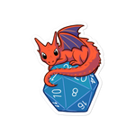 Baby Dragon Sticker For D&D Players