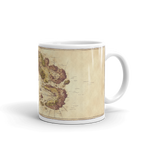 Arvyre Cartographic Map Coffee Mug | RPG Player Gift