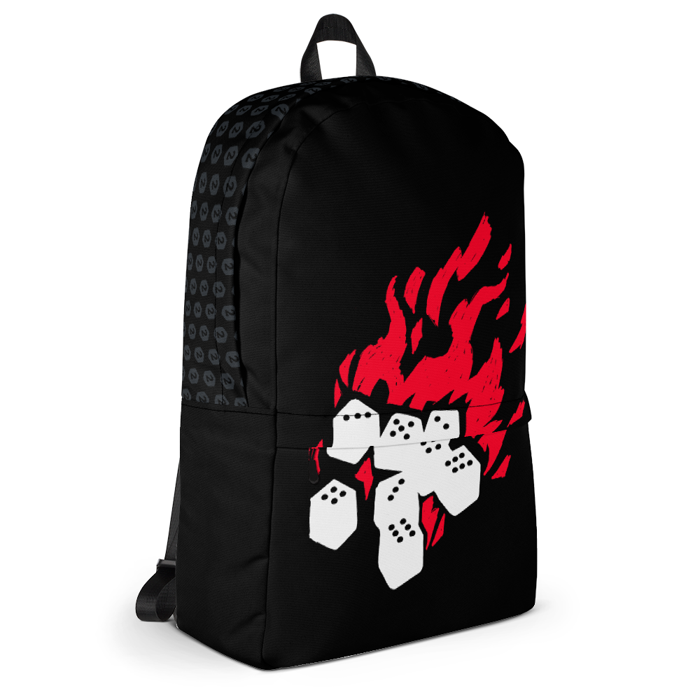 Fireball Backpack for Dungeons and Dragons players or fans