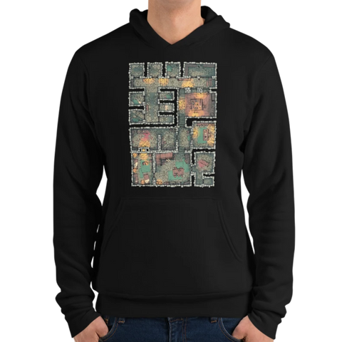 The Dungeon Hoodie for RPG Tabletop players