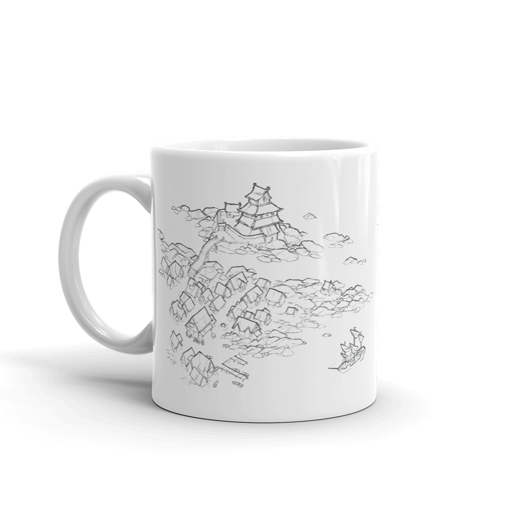 Castle Town Coffee Mug