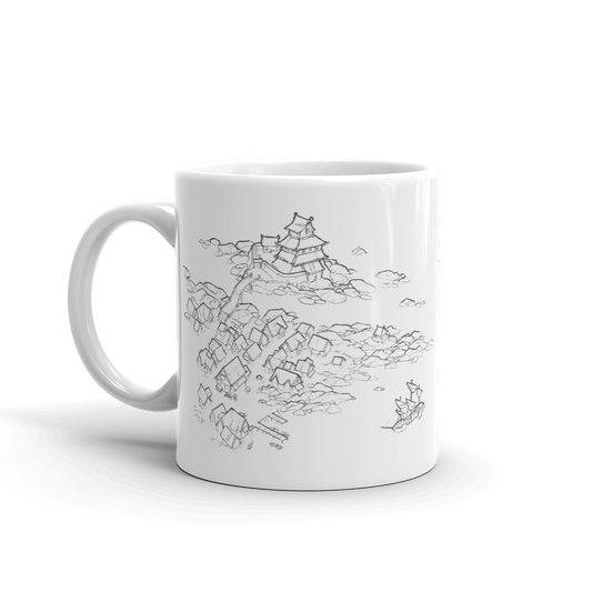 Castle Town Coffee Mug