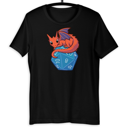 Baby Dragon D&D Player T-Shirt