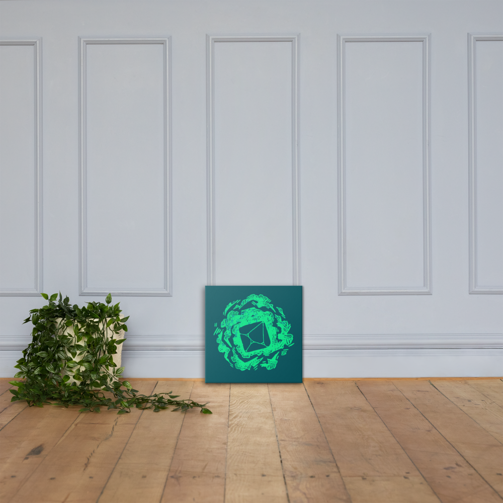 Eldritch Blast Canvas Wall Art