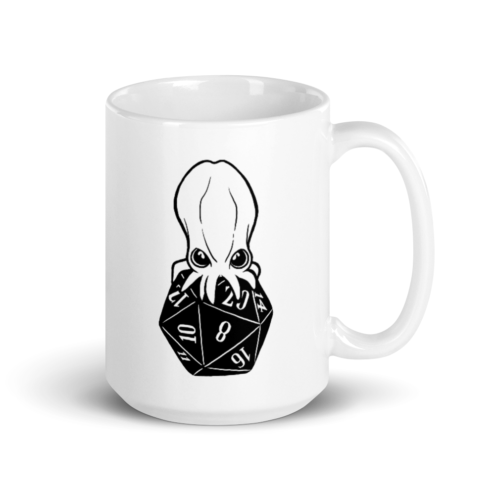 Baby Cthulhu D&D Player Coffee Mug