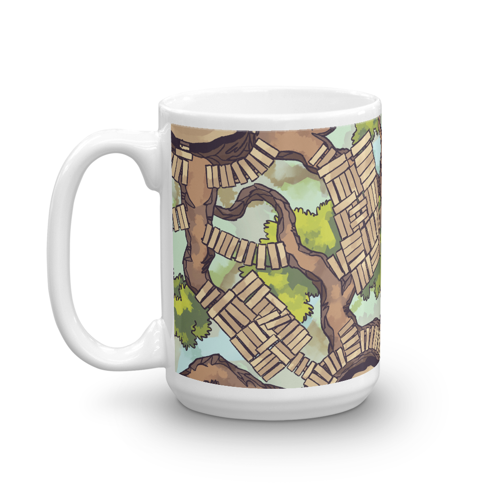 Treetop Town Coffee Mug