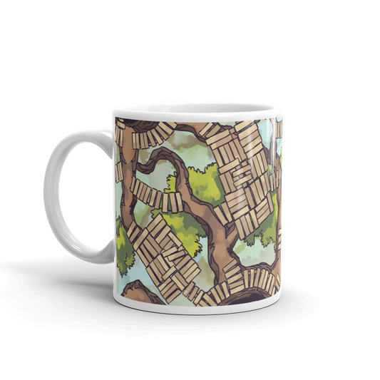 Treetop Town Coffee Mug