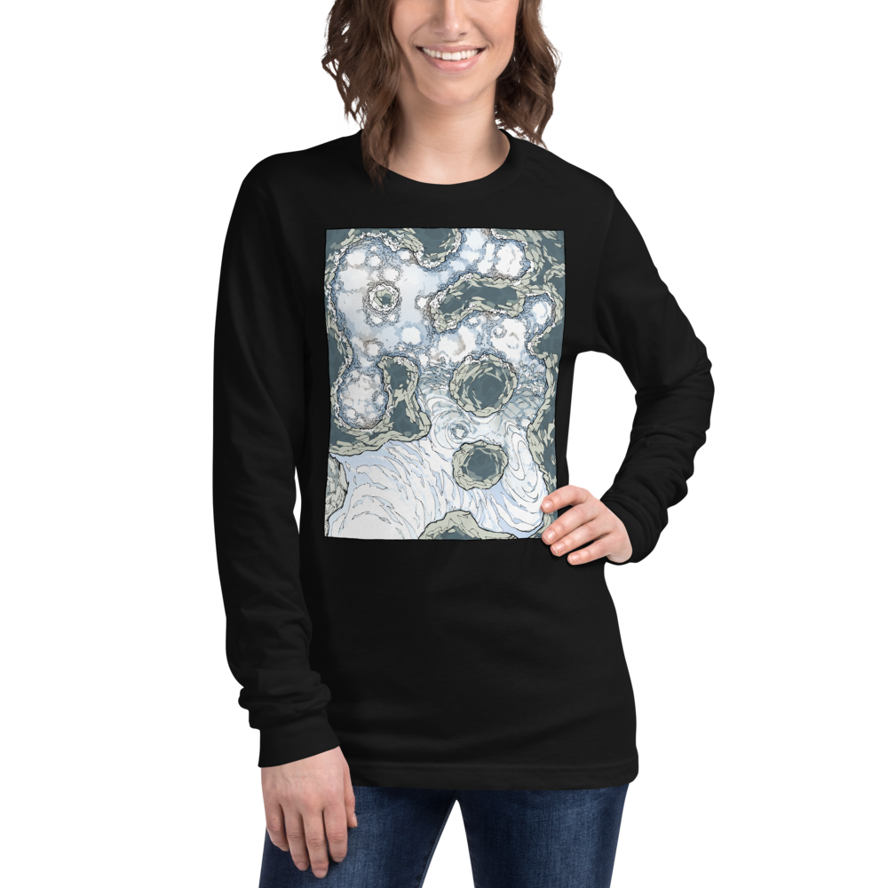 Yeti Lair Premium Long Sleeve T-Shirt for D&D players