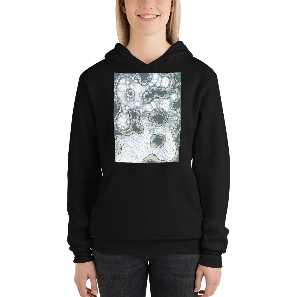 Yeti Lair Pullover Hoodie for D&D players