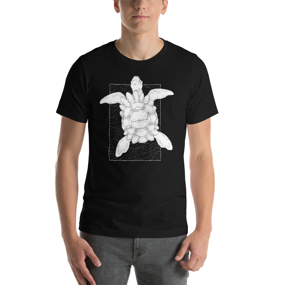 Astral Turtle Premium T-Shirt (Black or Aqua)