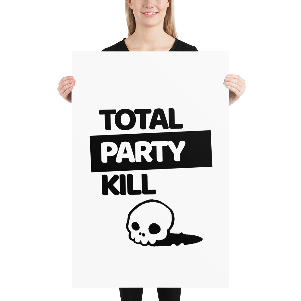 Total Party Kill (TPK) Poster