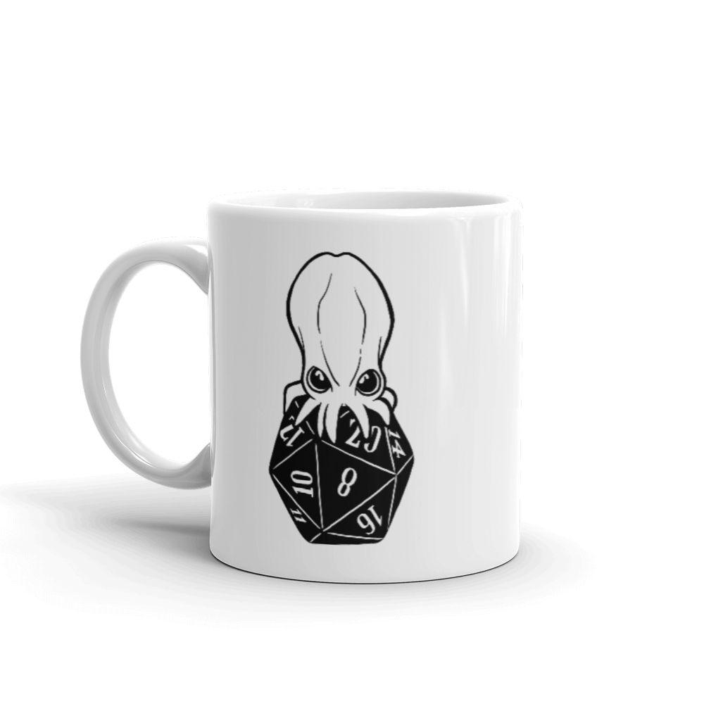 Baby Cthulhu D&D Player Coffee Mug