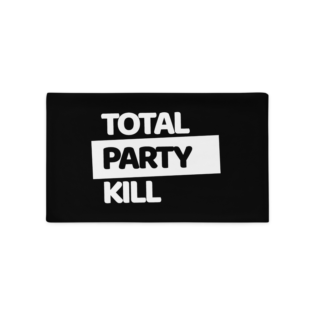 Total Party Kill (TPK) Pillow Case