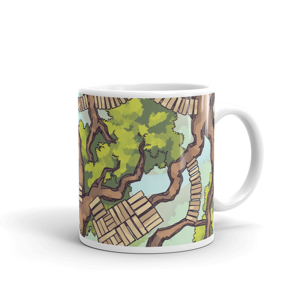 Treetop Town Coffee Mug