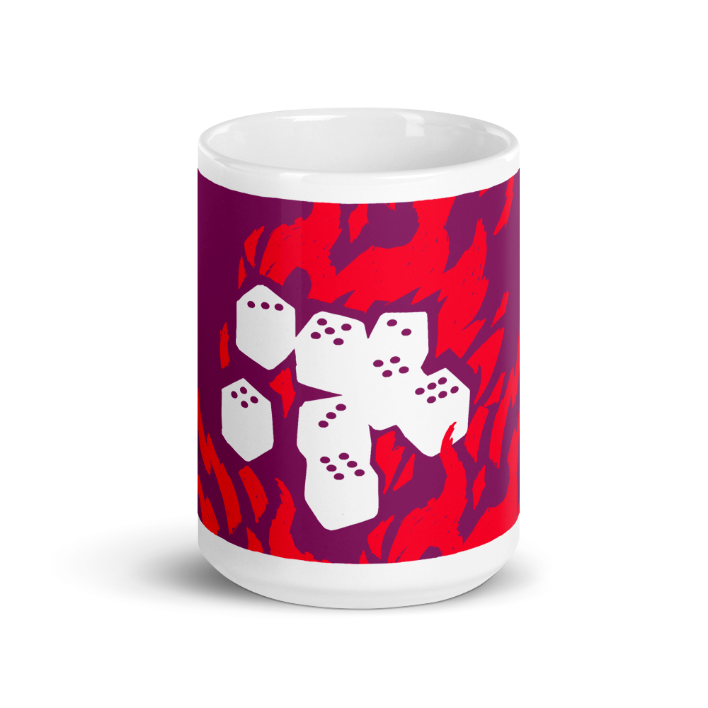 Fireball Coffee Mug for Dungeons and Dragons players