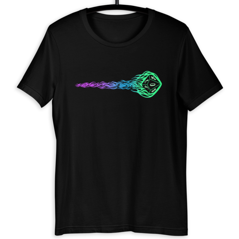 Eldritch Blast D&D Player T-Shirt