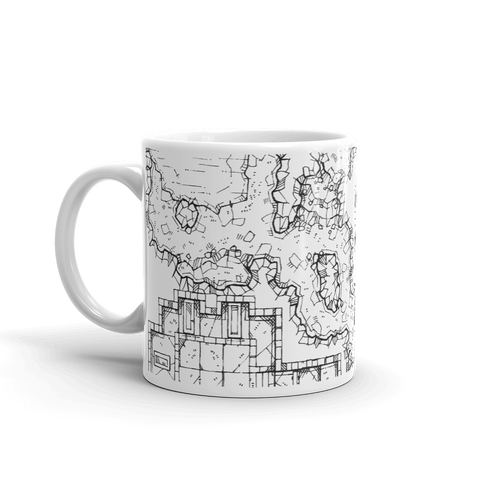 Forgotten Crypt Coffee Mug for D&D players