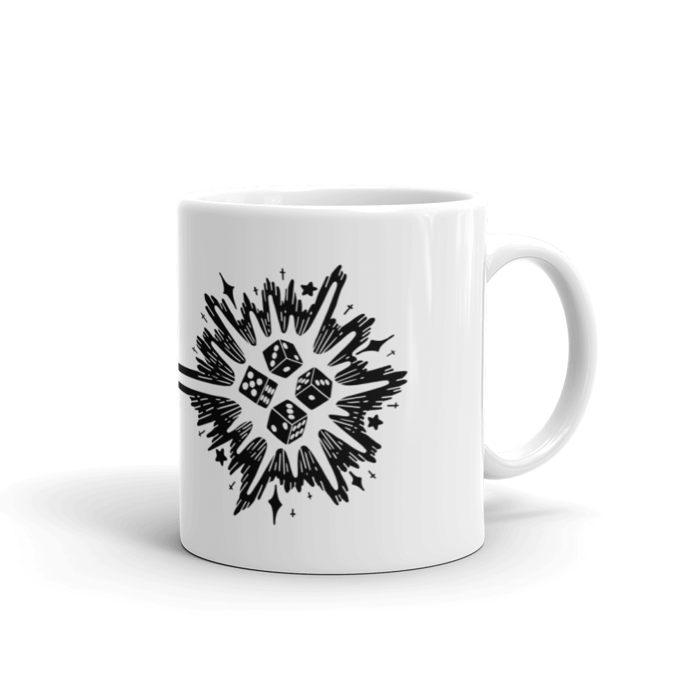 Guiding Bolt Coffee Mug For D&D Players