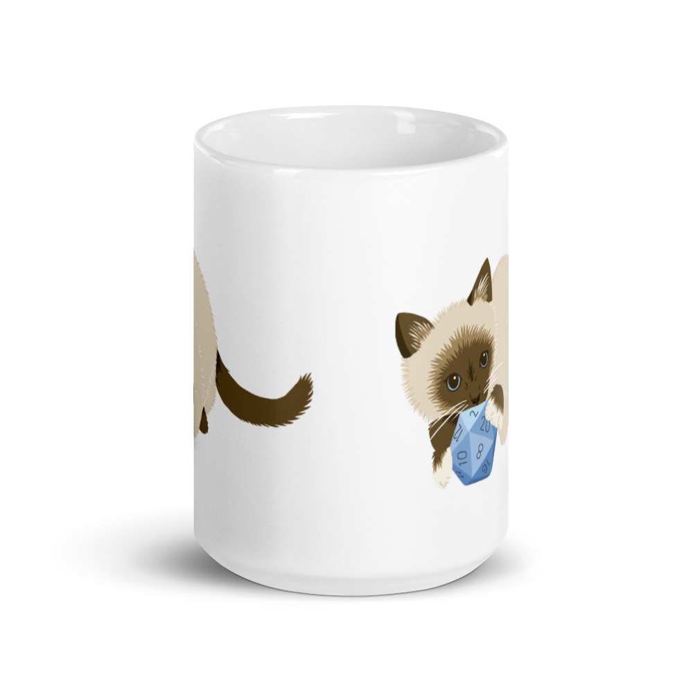 Ragdoll Cat D&D Player Coffee Mug