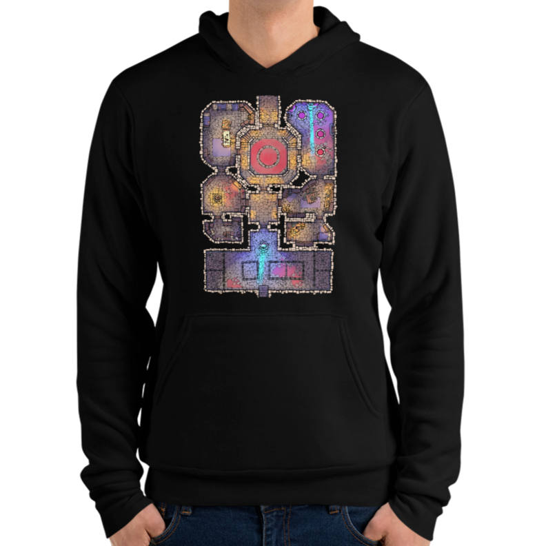 Lair Unisex Pullover Hoodie for RPG Tabletop players