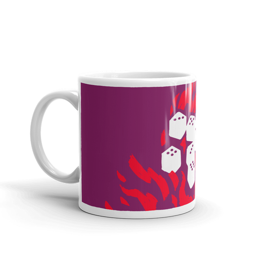 Fireball Coffee Mug for Dungeons and Dragons players