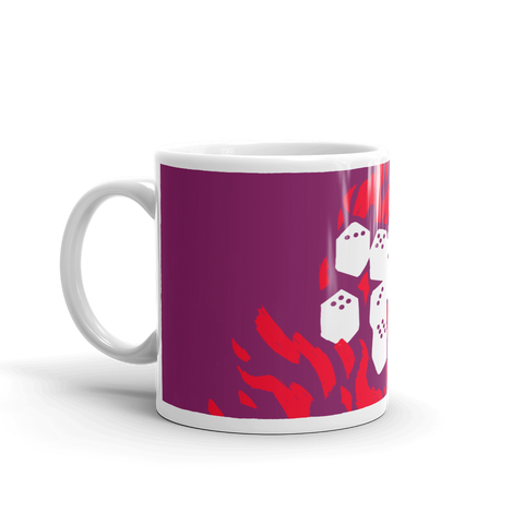 Fireball Coffee Mug for Dungeons and Dragons players