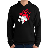 Fireball Unisex Pullover Hoodie (Black) for Dungeons and Dragons players