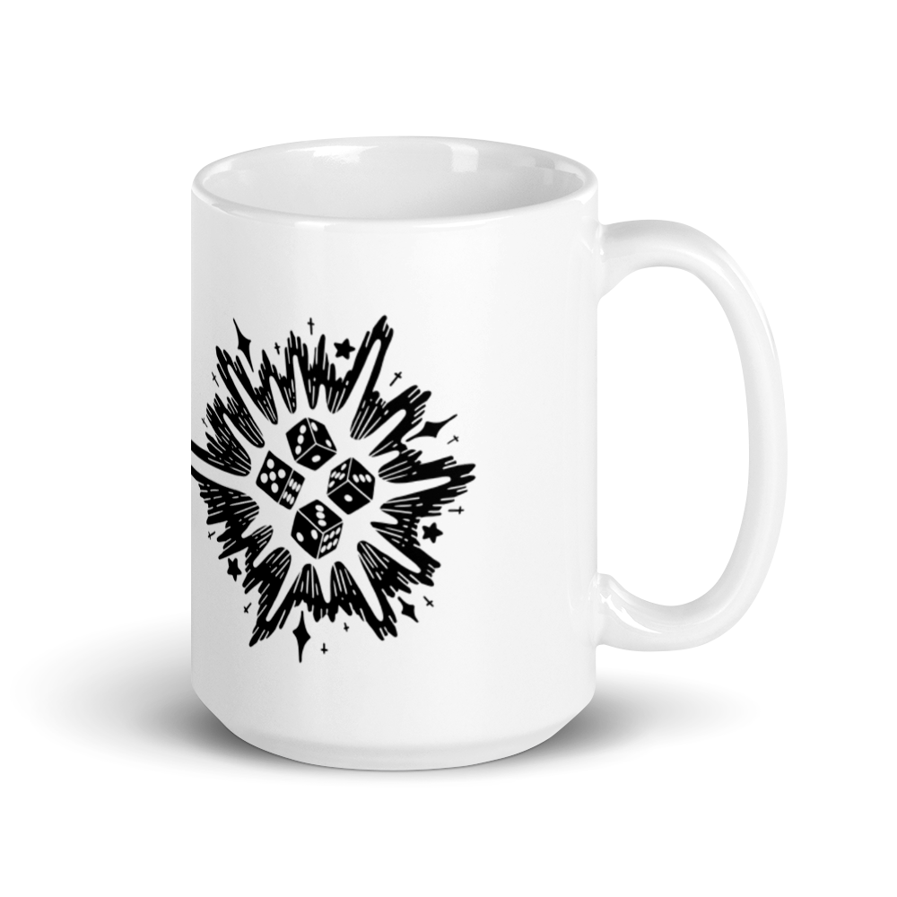 Guiding Bolt Coffee Mug For D&D Players