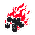 Fireball Sticker for Dungeons and Dragons players