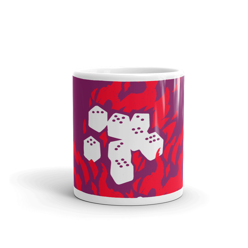 Fireball Coffee Mug for Dungeons and Dragons players