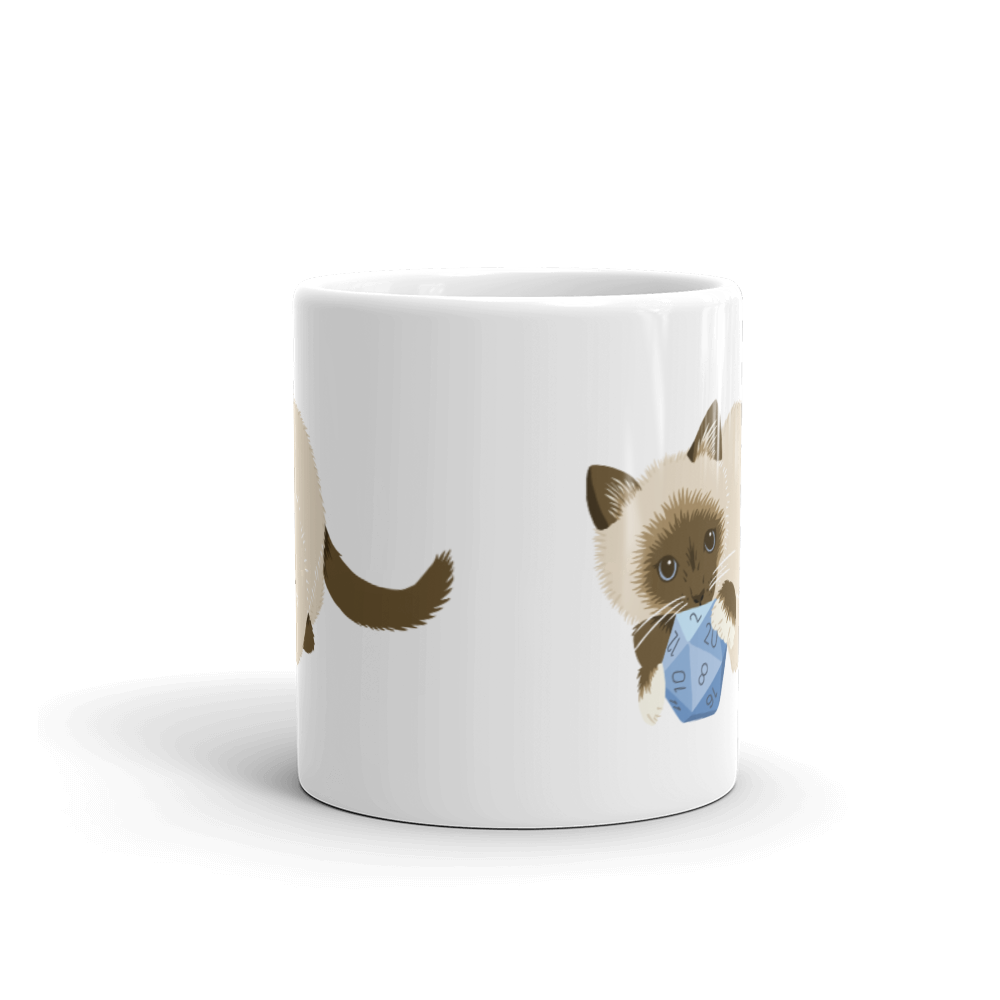 Ragdoll Cat D&D Player Coffee Mug