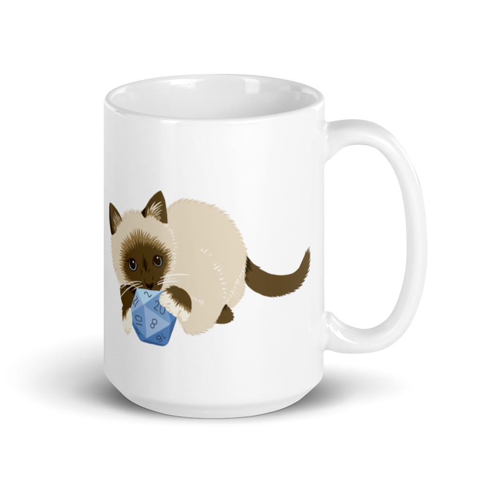 Ragdoll Cat D&D Player Coffee Mug