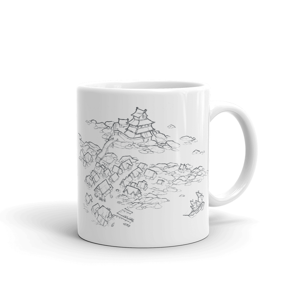 Castle Town Coffee Mug