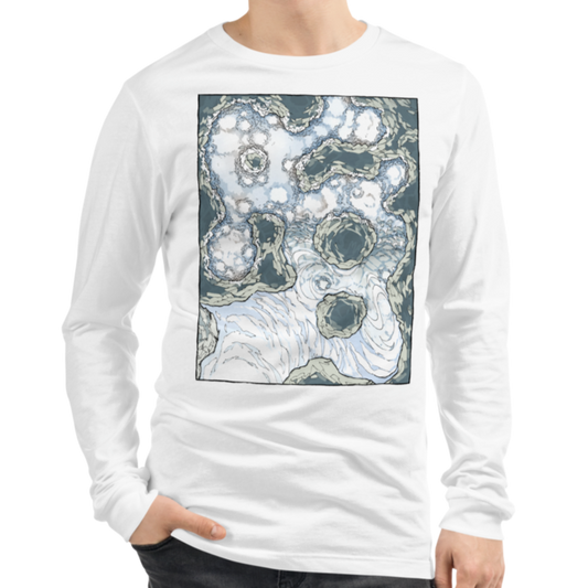 Yeti Lair Premium Long Sleeve T-Shirt for D&D players