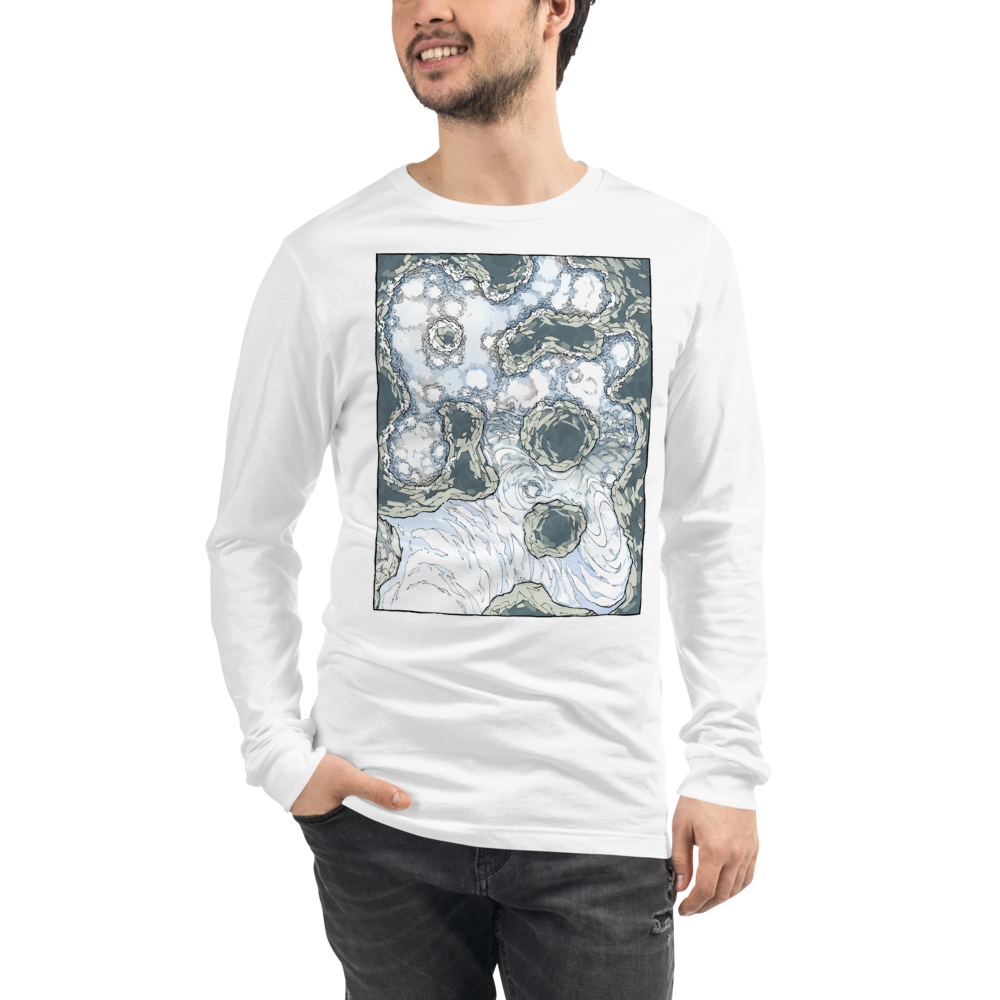 Yeti Lair Premium Long Sleeve T-Shirt for D&D players