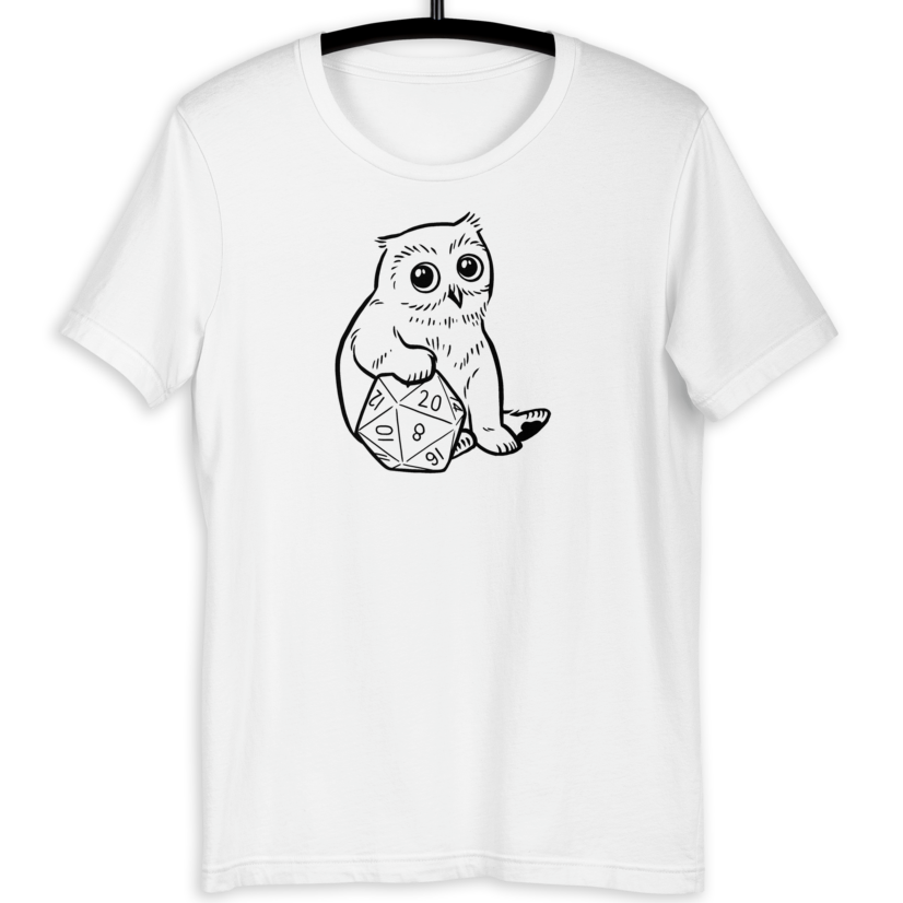 Baby Owlcub D&D Player T-Shirt