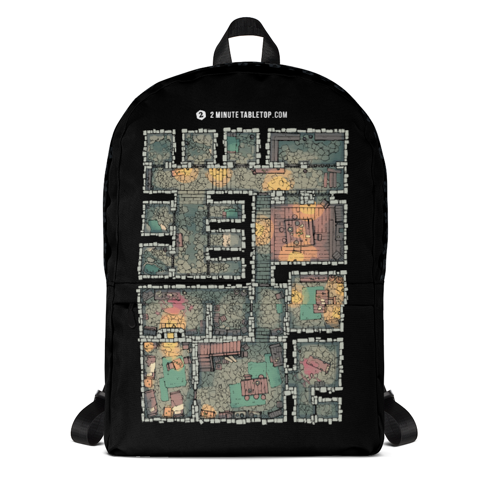 Dungeon Backpack for Dungeons and Dragons players