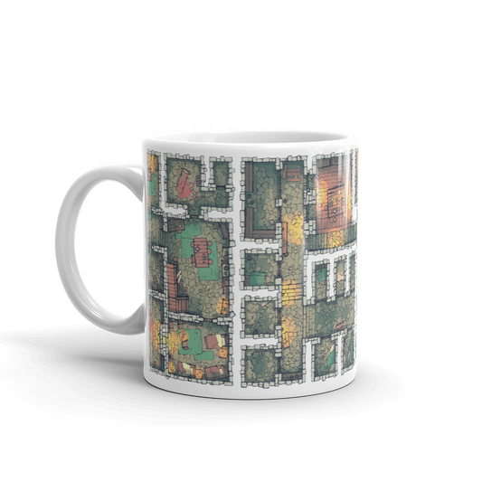 Dungeon Coffee Mug for RPG Tabletop players